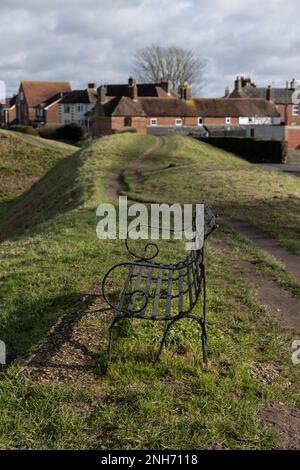 Wareham, historische Marktstadt am Fluss Frome, archäologische Ausgrabungen sind ein Beweis für eine römische Siedlung in Dorset, England Stockfoto