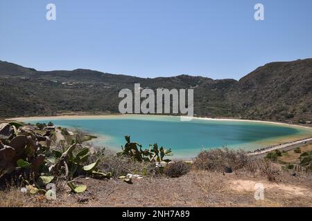 Venussee, Pantelleria Stockfoto