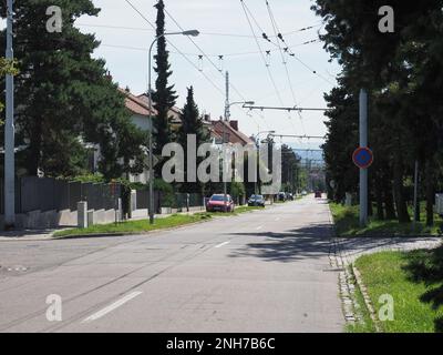 BRNO, TSCHECHISCHE REPUBLIK - CIRCA SEPTEMBER 2022: Blick auf die Stadt Stockfoto