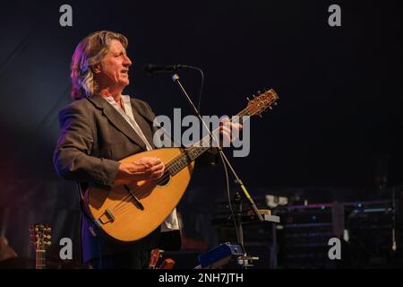 Handzeichen (Steve Knightley) beim Wickham Festival, Hampshire, Großbritannien. 6. August 2022 Stockfoto