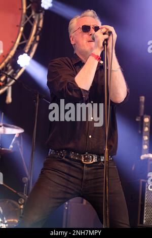 Paul McLoone der Untertöne tritt beim Wickham Festival in Hampshire, Großbritannien auf. 06. August 2022 Stockfoto