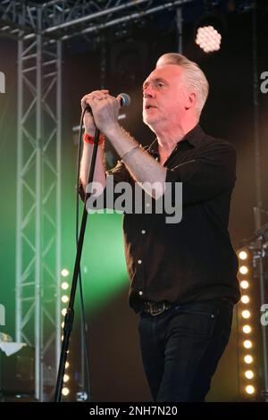 Paul McLoone der Untertöne tritt beim Wickham Festival in Hampshire, Großbritannien auf. 06. August 2022 Stockfoto