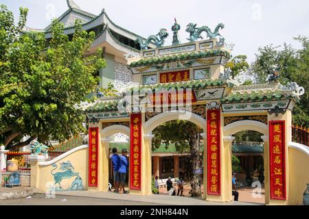 BA Chua Xu Tempel, Chau Doc, ein Giang, Vietnam Stockfoto