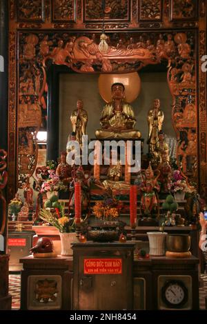 BA Chua Xu Tempel, Chau Doc, ein Giang, Vietnam Stockfoto