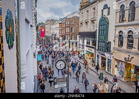 Grafton Street, Dublin, Irland Stockfoto