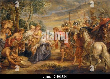 Peter Paul Rubens The Meeting of David and Abigail c. 1630 Stockfoto