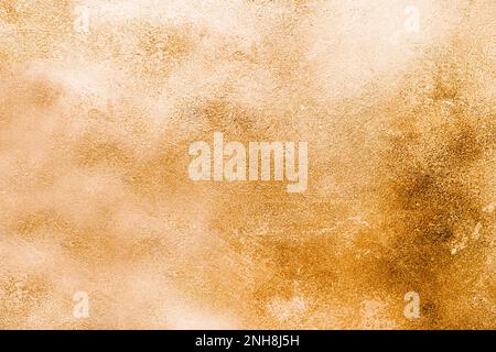 Abstrakte orangefarbene Hintergrundfarben. Aquarellmalerei auf Leinwand. Texturhintergrund für die Konstruktion. Öllackierte, nahtlose Struktur mit hoher Auflösung. Kopie sp Stockfoto