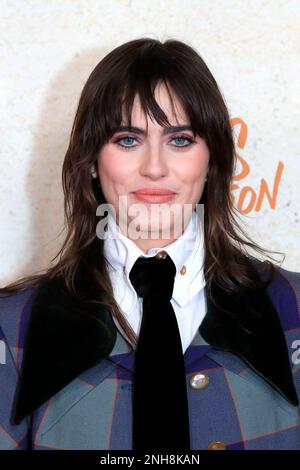 Los Angeles, Kalifornien. 15. Februar 2023. Ally Ioannides bei Ankunft für JESUS REVOLUTION Premiere, TCL Chinese Theatre, Los Angeles, CA 15. Februar 2023. Kredit: Priscilla Grant/Everett Collection/Alamy Live News Stockfoto