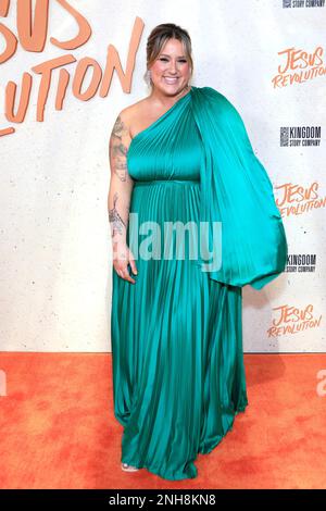 Los Angeles, Kalifornien. 15. Februar 2023. Lacy Abercrombie bei der Ankunft für JESUS REVOLUTION Premiere, TCL Chinese Theatre, Los Angeles, CA 15. Februar 2023. Kredit: Priscilla Grant/Everett Collection/Alamy Live News Stockfoto