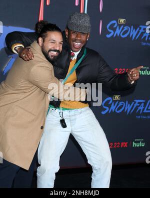 Tyler, The Creator, Gast bei der Ankunft für DIE SCHNEEFALLSAISON 6 Premiere auf FX, Ted Mann Theater im Academy Museum, Los Angeles, CA, 15. Februar 2023. Foto Von: Priscilla Grant/Everett Collection Stockfoto