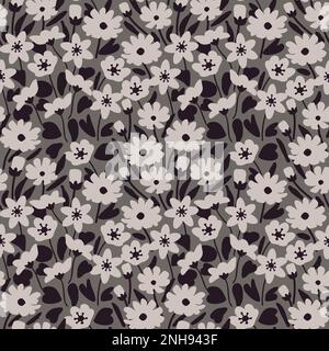 Nahtloses florales dekoratives Vektor-Muster Stock Vektor