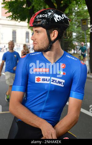 Italien, Legnano, Coppa Bernocchi 2019, Filippo Ganna Stockfoto