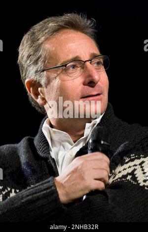 Paolo Bonolis, "Milano pro Giorgio Gaber", Università Statale, Mailand, Italien, 16.12.2010 Stockfoto