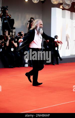 Venedig, Venedig, Italien, 08. September 2022, Warren Ellis besucht das Venedig Filmfestival 2022 (Foto: Giovanna Onofri) Stockfoto