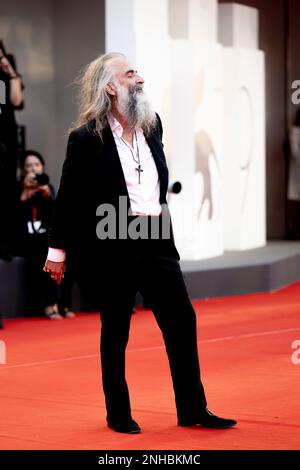 Venedig, Venedig, Italien, 08. September 2022, Warren Ellis besucht das Venedig Filmfestival 2022 (Foto: Giovanna Onofri) Stockfoto