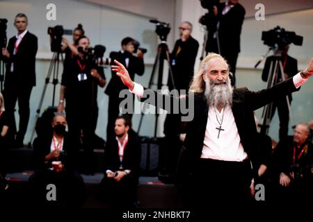 Venedig, Venedig, Italien, 08. September 2022, Warren Ellis besucht das Venedig Filmfestival 2022 (Foto: Giovanna Onofri) Stockfoto