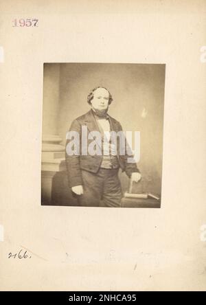 Gentleman Mathew Brady aus dem 19. Jahrhundert, Quartermaster und andere Bürgerkriegsfotos Stockfoto