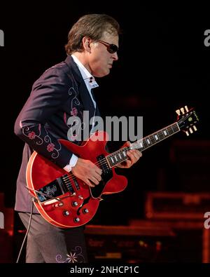 Madison, USA. 20. Februar 2023. Joe Bonamassa im Orpheum Theater am 20. Februar 2023 in Madison, Wisconsin (Foto: Daniel DeSlover/Sipa USA). Guthaben: SIPA USA/Alamy Live News Stockfoto