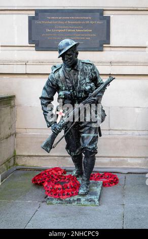 Feldmarschall Earl Haig Memorial Liverpool Stockfoto