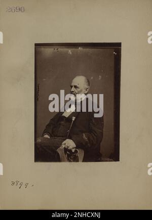 Gentleman Mathew Brady aus dem 19. Jahrhundert, Quartermaster und andere Bürgerkriegsfotos Stockfoto