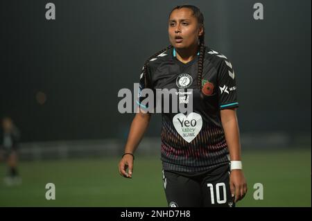 Coventry, England, 08. November 2021. FA Women's Championship Match zwischen Coventry United Ladies und Bristol City Women. Kredit: Will Cheshire Stockfoto