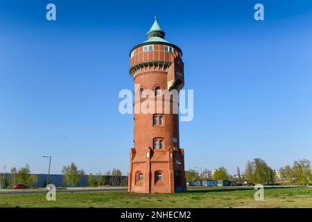 Alter Wasserturm, Marienpark, Lankwitzer Straße, Mariendorf, Tempelhof-Schöneberg, Berlin, Deutschland Stockfoto
