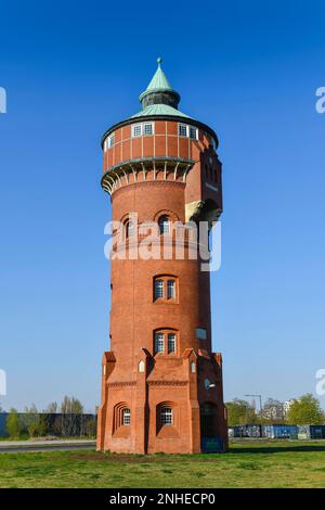 Alter Wasserturm, Marienpark, Lankwitzer Straße, Mariendorf, Tempelhof-Schöneberg, Berlin, Deutschland Stockfoto