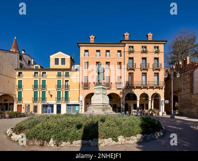 Piazza Matteotti. Vicenza, Venetien, Italien Stockfoto