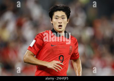 DOHA - GUE-sung Cho der Republik Korea während des FIFA-Weltmeisterschafts-Katar-2022-Gruppe-H-Spiels zwischen Südkorea und Portugal am 2. Dezember 2022 im Education City Stadium in Doha, Katar. AP | niederländische Höhe | MAURICE AUS STEIN Stockfoto