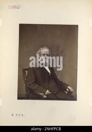 Henry S. Foote, Alabama Mathew Brady aus dem 19. Jahrhundert, Quartermaster und andere Bürgerkriegsfotos Stockfoto