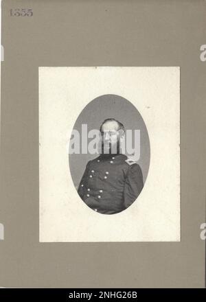 James A. Garfield Mathew Brady aus dem 19. Jahrhundert, Quartermaster und andere Bürgerkriegsfotos Stockfoto