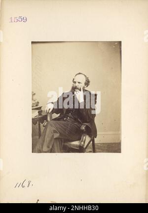 Gentleman Mathew Brady aus dem 19. Jahrhundert, Quartermaster und andere Bürgerkriegsfotos Stockfoto