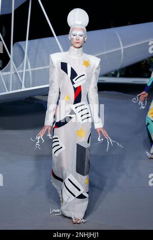 THOM BROWNE Herbst-Winter 2023-2024 Runway während der New York Fashion Week am 2023. Februar – New York; USA 14/02/2023 Stockfoto