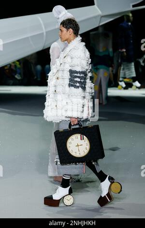 THOM BROWNE Herbst-Winter 2023-2024 Runway während der New York Fashion Week am 2023. Februar – New York; USA 14/02/2023 Stockfoto