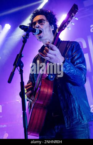 Mailand, Italien. 21. Februar 2023. Der schwedische Sänger Eagle-Eye Cherry tritt am 21 2023. Februar live in Santeria in Mailand auf (Foto von Mairo Cinquetti/NurPhoto). Kredit: NurPhoto SRL/Alamy Live News Stockfoto