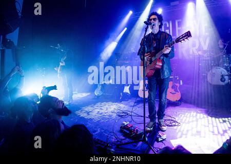 Mailand, Italien. 21. Februar 2023. Der schwedische Sänger Eagle-Eye Cherry tritt am 21 2023. Februar live in Santeria in Mailand auf (Foto von Mairo Cinquetti/NurPhoto). Kredit: NurPhoto SRL/Alamy Live News Stockfoto