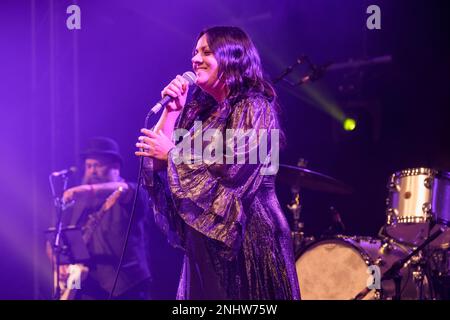 Rumer tritt beim Wickham Festival in Hampshire auf. 5. August 2022 Stockfoto