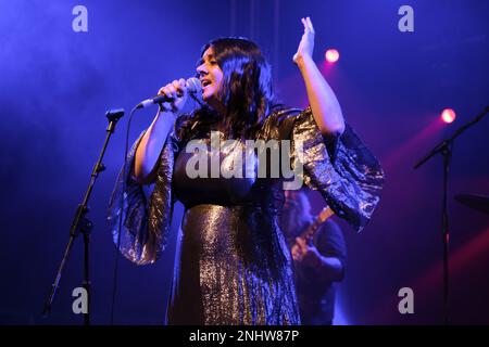 Rumer tritt beim Wickham Festival in Hampshire auf. 5. August 2022 Stockfoto