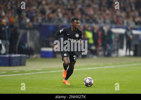 Buta (Frankfurt), 21. FEBRUAR 2023 - Fußball / Fußball : UEFA Champions League-Runde mit 16 1. Beinen zwischen Eintracht Frankfurt 0-2 SSC Neapel im Frankfurter Stadion. (Foto: Mutsu Kawamori/AFLO) Stockfoto