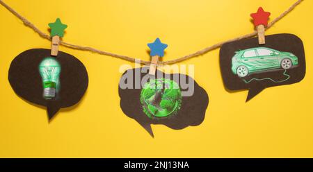 Kreislaufwirtschaftskonzept, Recycling, Umwelt, Wiederverwendung, Fertigung, Abfall, Verbraucher, Ressourcen Stockfoto