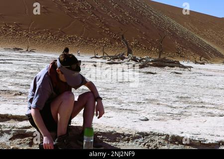 Deadvlei maßgeschneiderte Reisen in Afrika Stockfoto