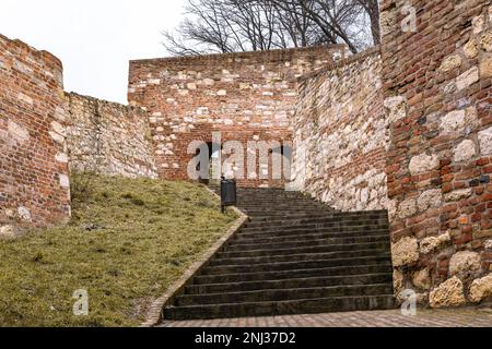 Kalemegdan Festung und Victor Monument Belgrad. Serbien. Stockfoto