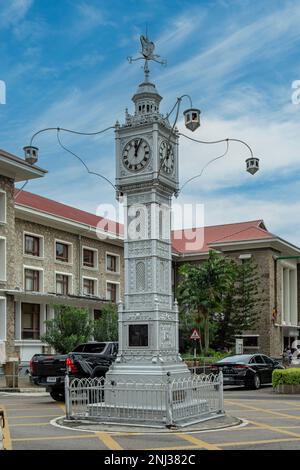 Victoria Clocktower, Victoria, Mahe Island, Seychellen Stockfoto