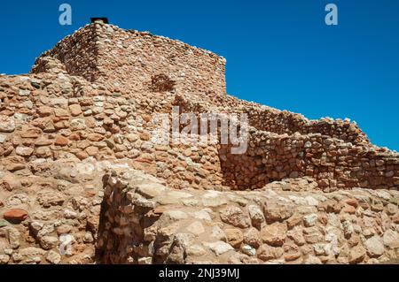 Anasazi-Ruinen, Tuzigoot National Monument Stockfoto