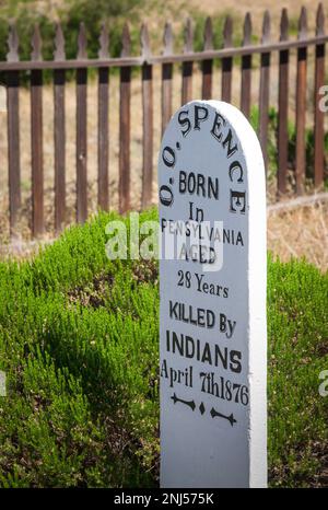 Fort Bowie National Historic Site Friedhof Stockfoto