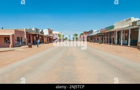 Die historische Stadt Tombstone, Arizona Stockfoto