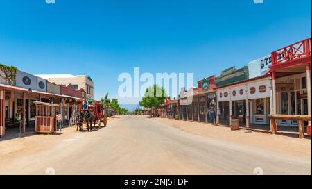 Die historische Stadt Tombstone, Arizona Stockfoto