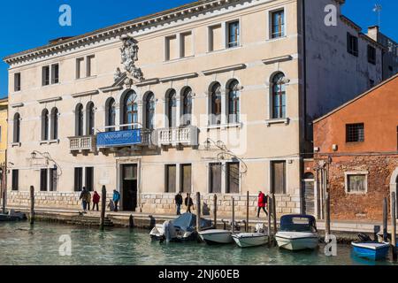 Murano Glass Museum, Museo del Vetro in Murano, Venedig, Italien im Februar Stockfoto