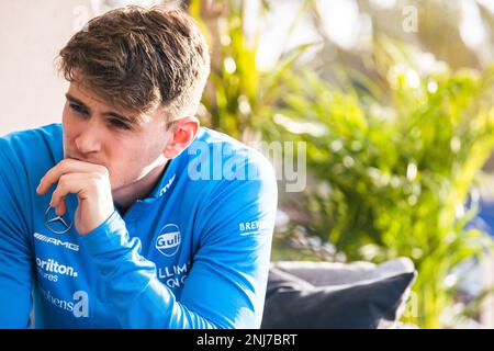 Logan SarSergeant (USA) Williams Racing. 22.02.2023. Formula 1 Testing, Sakhir, Bahrain, Preparations. Das Foto sollte wie folgt lauten: XPB/Press Association Images. Stockfoto