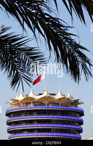 Sakhir, Bahrain. 22. Februar 2023 Paddock-Atmosphäre. Formula One Testing, Preparations, Mittwoch, 22. Februar 2023. Sakhir, Bahrain. Stockfoto